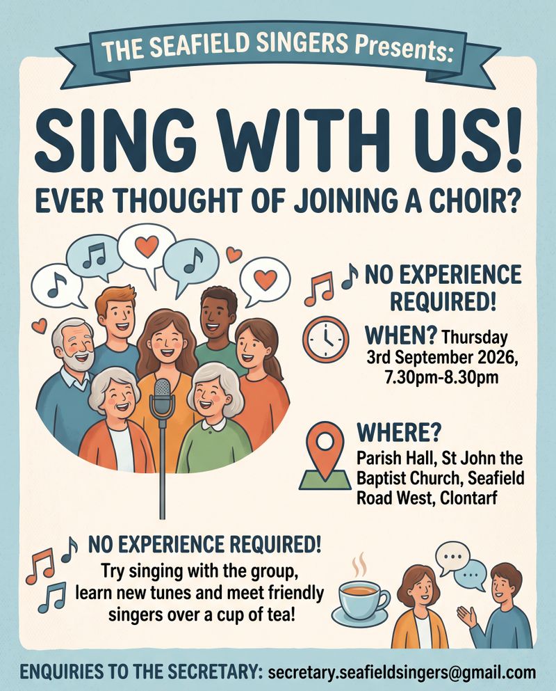 The Seafield Singers Present 'Sing With Us'!